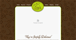 Desktop Screenshot of evesgourmetapples.com